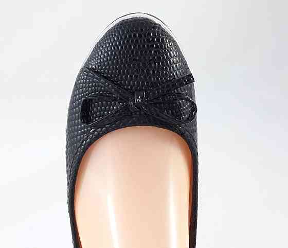 . Жіночі Балетки Чорні Мокасини Туфлі (розміри: 38) - 26 Дніпро