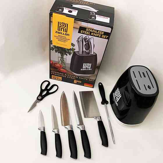 Набір хороших якісних кухонних ножів, Якісні ножі для дому, Кухонні ножі домашні, Набори ножів SX-50 Львів