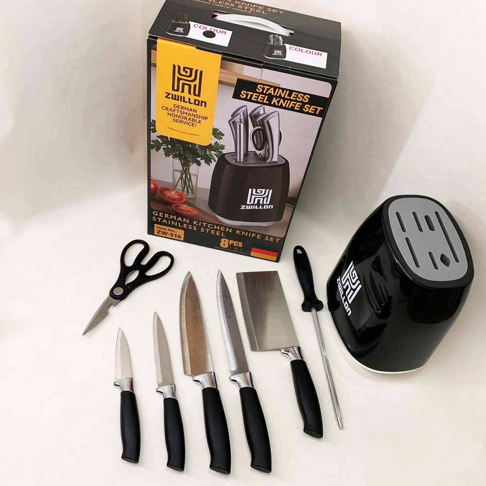 Набір хороших якісних кухонних ножів, Якісні ножі для дому, Кухонні ножі домашні, Набори ножів SX-50 Львів - фото 6