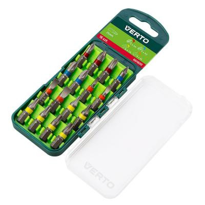 Набор бит Verto 16 шт, PH, PZ, SL, TX (66H600) Винница - изображение 1