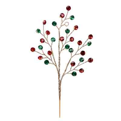 Декоративна гілка YES! Fun з кристалами, 30 см, червона/зелена (974109) Вінниця