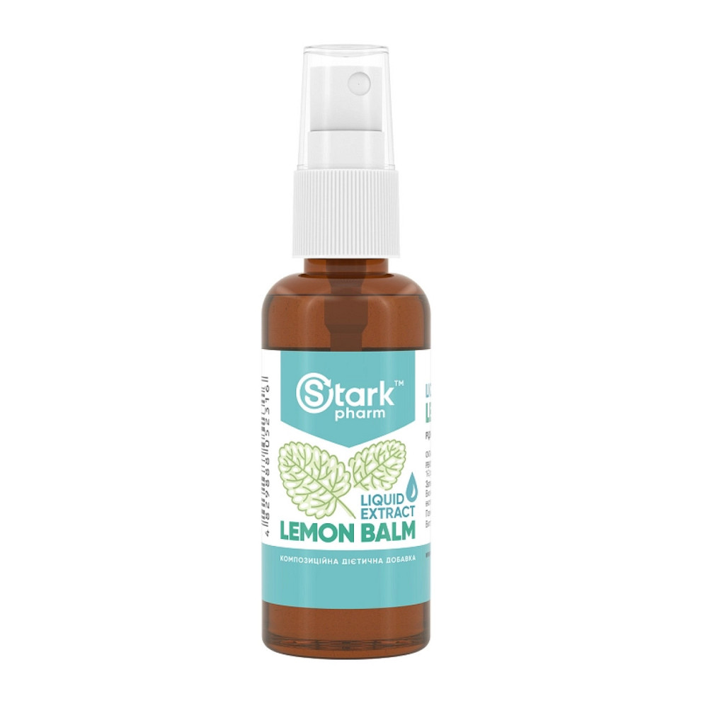 Спрей екстракта мелиси Stark Pharm Stark Lemon Balm Liquid Extract 50ml Київ - фото 1