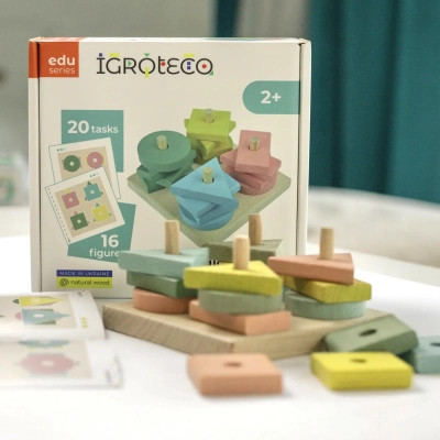 Развивающая игрушка Ігротеко Геосортер (900729) Винница - изображение 3