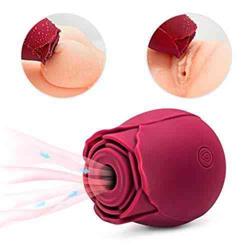 Вакуумний кліторальний стимулятор Chisa Rose Petal (Rose Red) Sex Aura Київ