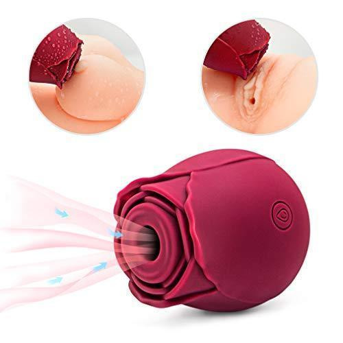 Вакуумний кліторальний стимулятор Chisa Rose Petal (Rose Red) Sex Aura Київ - фото 6