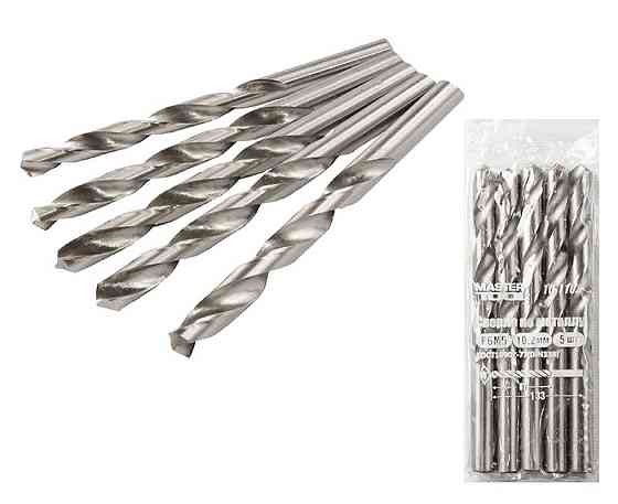 Сверло для металла MASTERTOOL HSS 10,2х133 мм WHITE 10-1102 Ровно