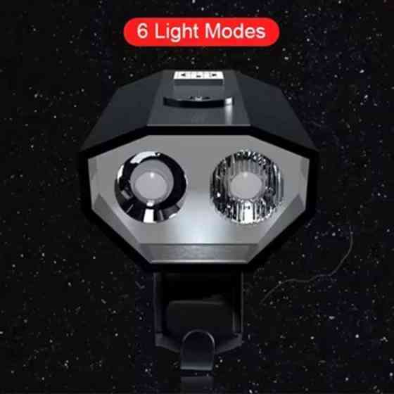 Потужний ліхтар з кріпленням на велосипед BK-08/01 Pro-2XPE, Освітлення SN-665 для велосипеда Київ