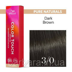 3/0 Фарба для волосся Wella Color Touch 3/0 темно-коричневий Киев - изображение 1
