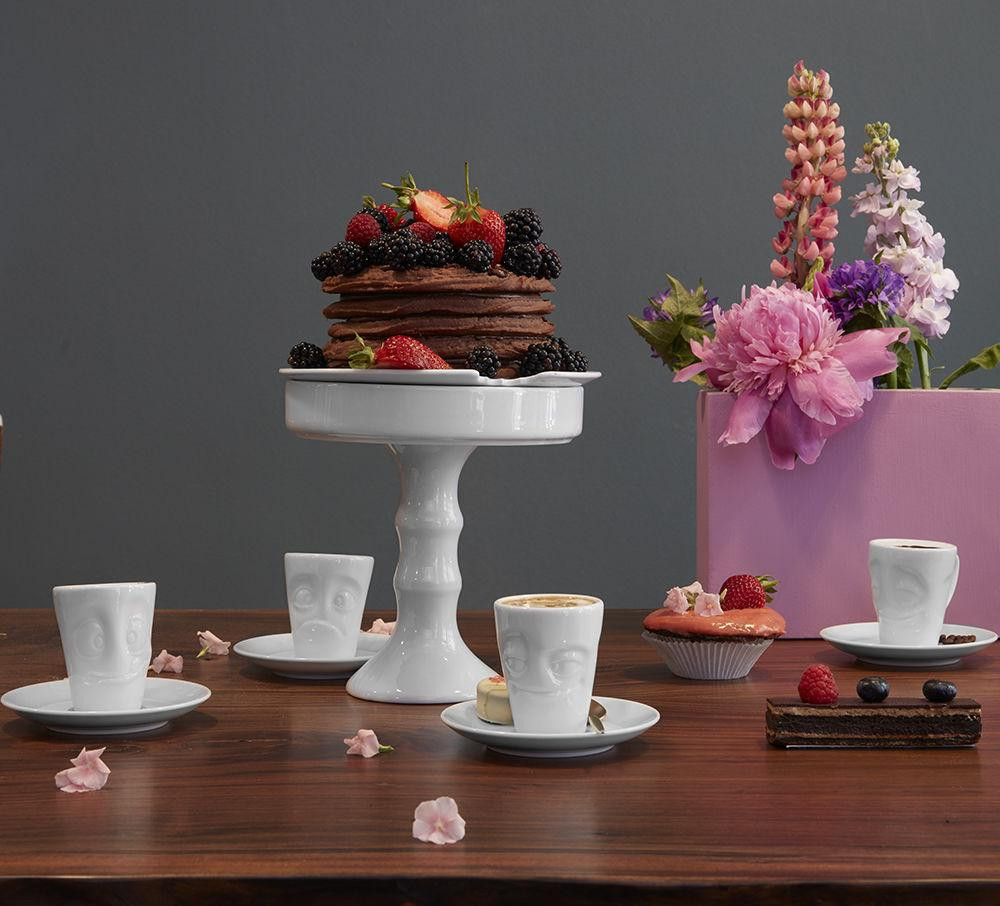 Чашка Espresso з блюдцем Tassen Тормоз (80 мл) порцеляна Білий Вінниця - фото 9