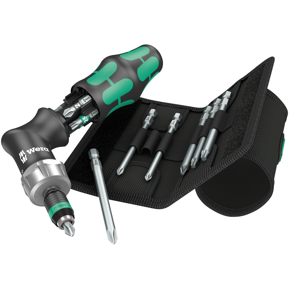 Угловая отвертка Wera магазин для бит в ручке PH/PZ/Torx (25мм)+удл.биты PH/PZ/Torx (89мм), 05051031001 Одесса - изображение 1