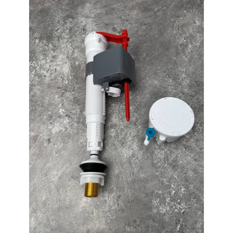 Комплект арматури: KOER KT-0304-3/8" НАПОВНЮВАЛЬНА з УНІВЕРСАЛЬНИМ підведенням + Холдер для освіжаючих пігулок для унітазу, Київ - фото 8