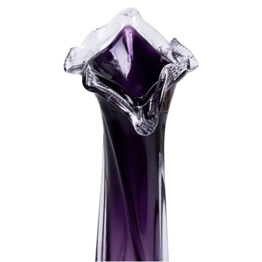 Yiwu Ваза для квітів 31.5 см декоративна ваза для букета 300 мл Фіолетова HP-9-7 Киев - изображение 4