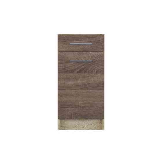 Кухонний модуль нижній з шухлядою Еверест Еко 400 дуб сонома/трюфель (без стільниці) 40х46х82 см (DTM-2786) Львів