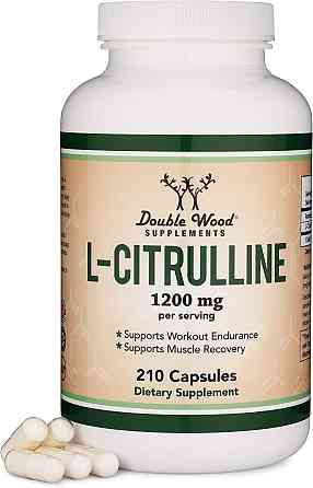 L-цитрулін Double Wood L-Citruline 1200 mg, 210capsules Луцьк