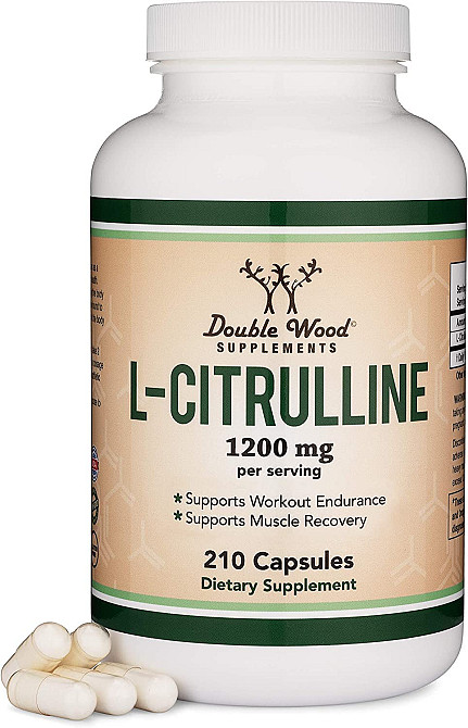 L-цитрулін Double Wood L-Citruline 1200 mg, 210capsules Луцьк - фото 1