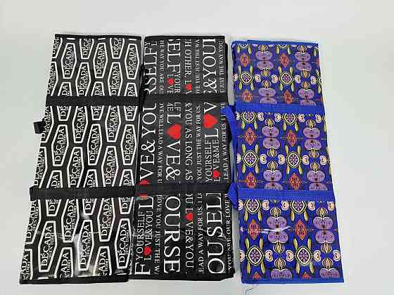 Сумка господарська, поліпропіленова, з кольоровим малюнком No3 Кольорова (60x44x18) (1 шт.) Харків