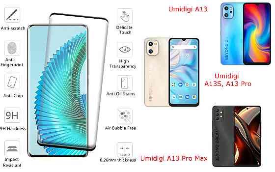 Захисне скло HyperGlass Pro для Umidigi A13, A13S, A13 Pro, A13 Pro Max – максимальна чутливість та захист Київ