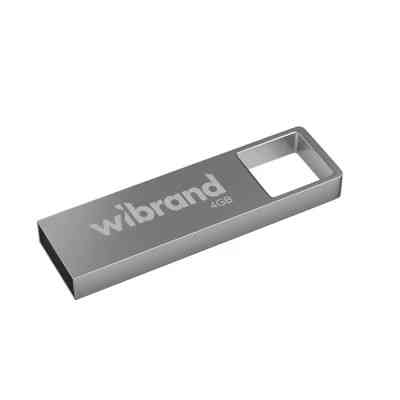 USB флеш накопитель Wibrand 4GB Shark Silver USB 2.0 (WI2.0/SH4U4S) Винница