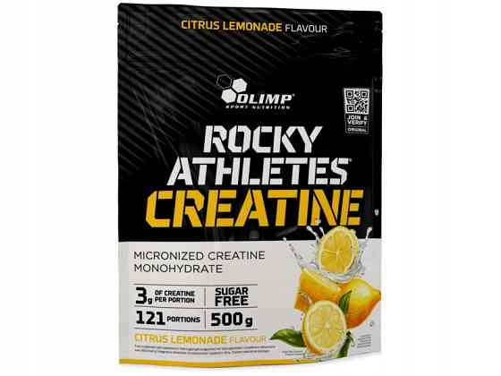 Креатин моногидрат Olimp Rocky Athletes Creatine 500 г, Citrus lemonade Луцк