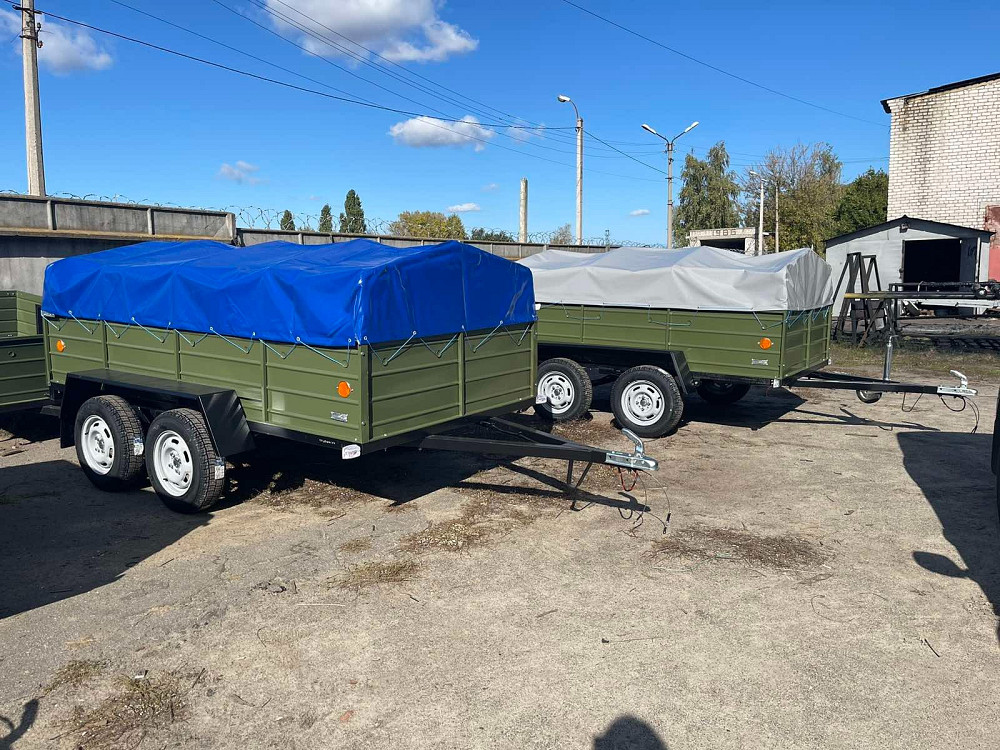 Двовісний причіп під кат.В з реєстрацією Дніпро-25 Пустомыты - изображение 1