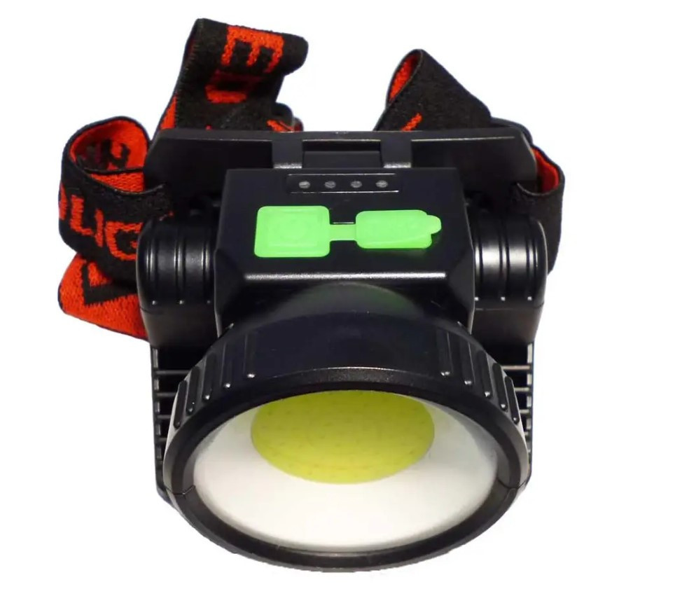 Фонарь налобный MHZ BL WH-9958A с солнечной панелью, черный Винница - изображение 5