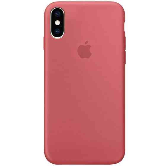 Чехол Silicone Case Full Protective для Apple iPhone XS Max Camellia Киев