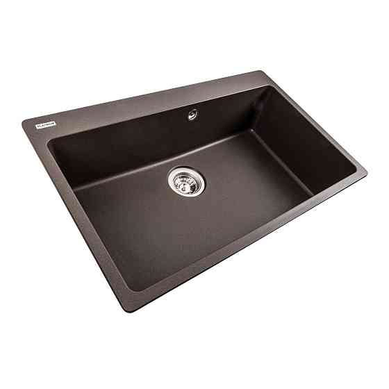 PLATINUM Гранітна мийка для кухні Platinum 7850 Bogema матова Темна скеля Київ