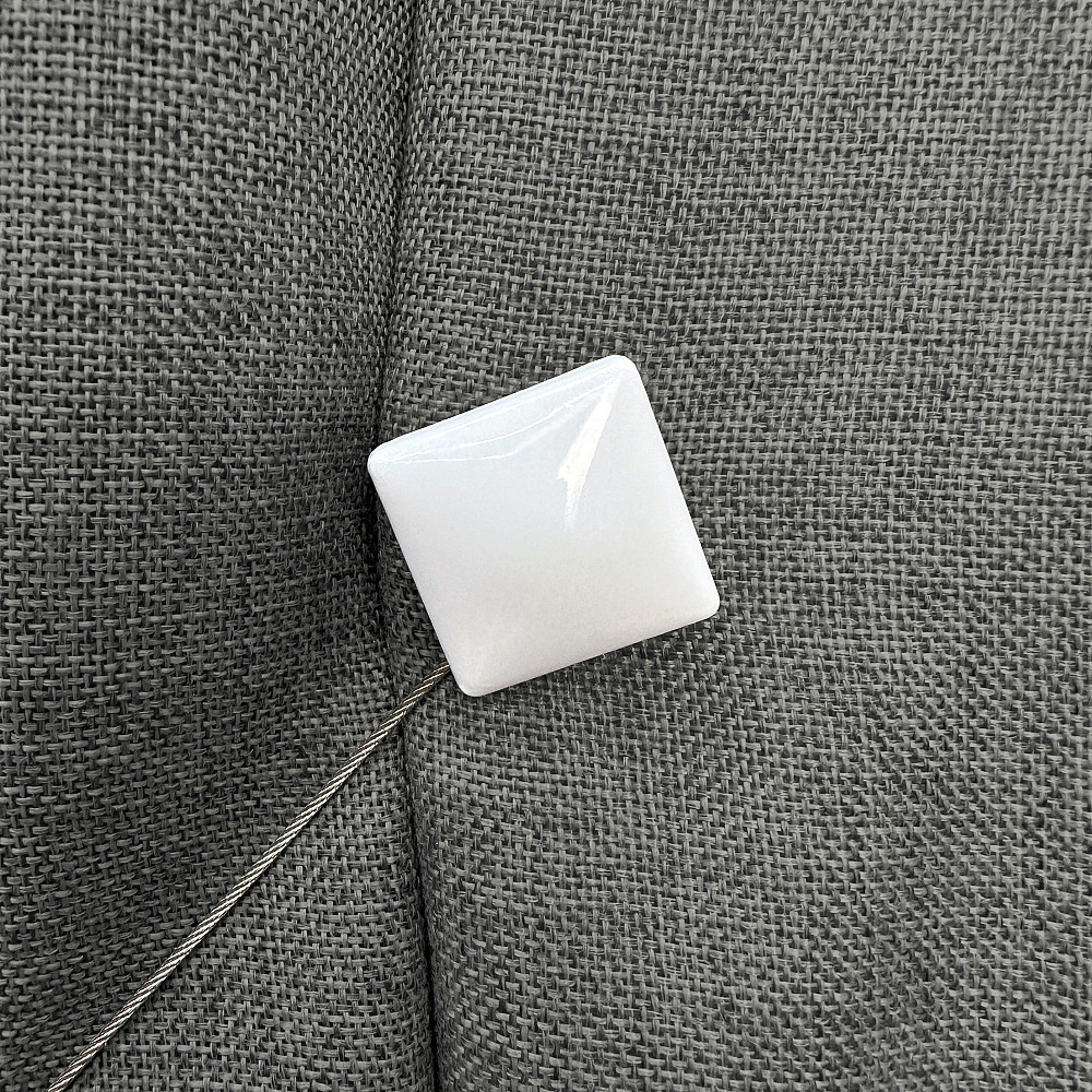 Магниты для штор и гардин Квадрат набор 2 шт Белый (81-279) Киев - изображение 4