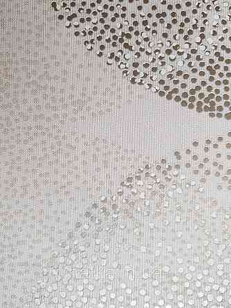 Шпалери метрові вінілові на флізелін Marburg Villa Romana абстракція геометрія бежеві з сріблом, золотом Київ