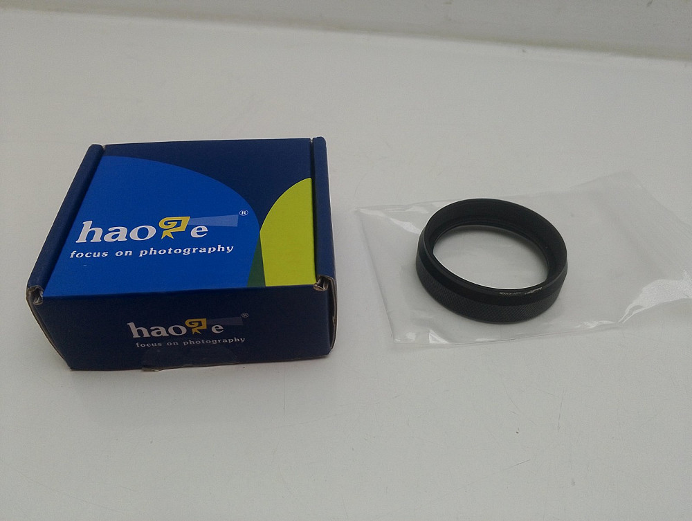 Металева бленда об'єктива Haoge LUV-X100B EU із УФ-фільтром для об'єктива Fujifilm X100F X100T X100S X100 X70 Луцк - изображение 3
