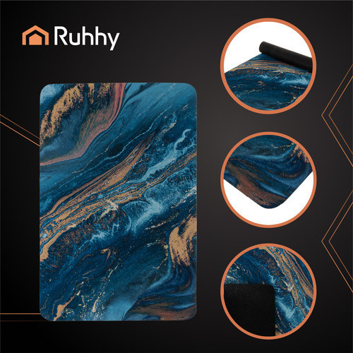 Килимок протиковзкий для ванної кімнати 60х40 см Ruhhy (25959) Мармур Нововолинськ - фото 2