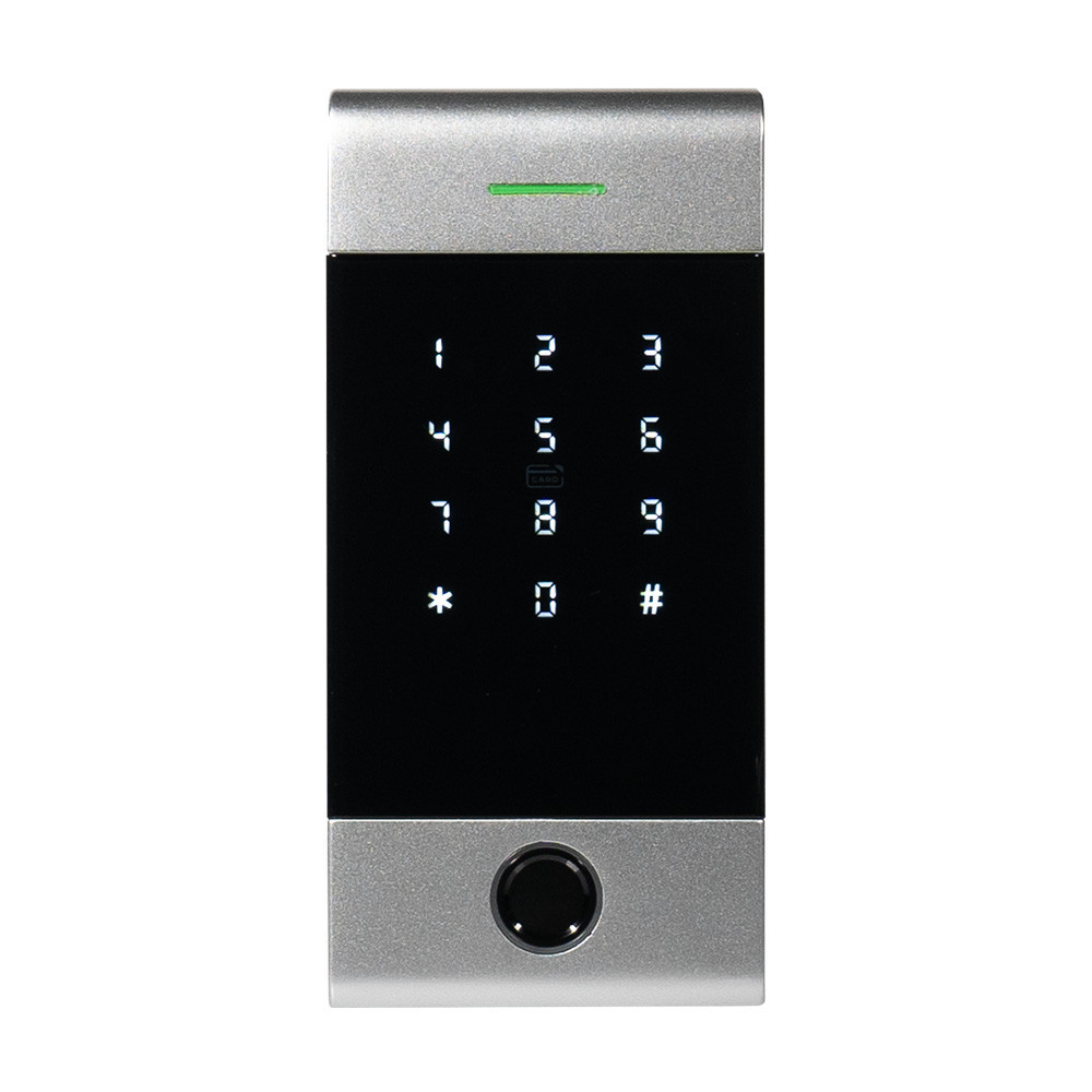 Клавіатура з Bluetooth, з контролером, зчитувачем відбитків пальців та карт Mifare Trinix TRK-1206BTFW Silver (71-00073) Киев - изображение 2