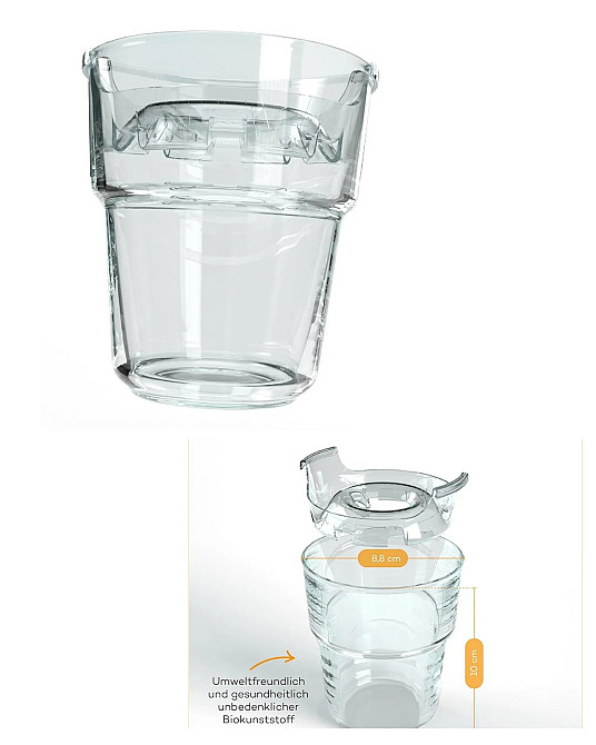 Надміцна, непроливаюча склянка Drinksaver Луцк - изображение 1