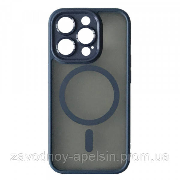 Iphone 15 Pro Матовий чохол Захист камери Rock (Magsafe) Одеса - фото 1