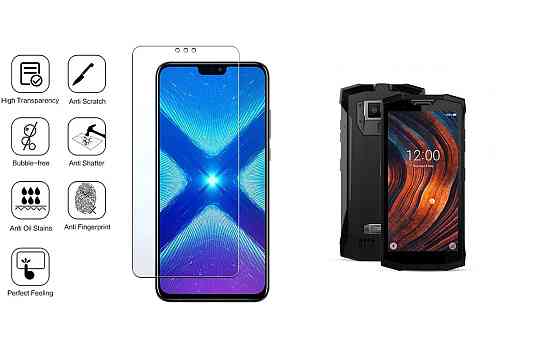 Защитное стекло NeoGlass для DOOGEE S80, S80 Lite – ультрапрозрачное и устойчивое Киев
