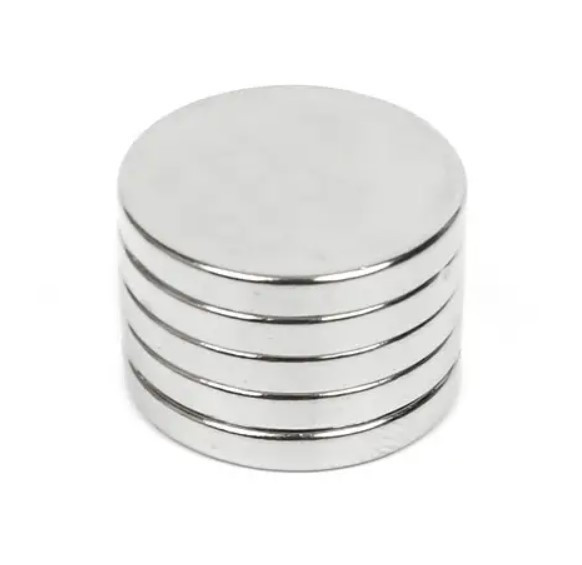 Магніти неодимові сильні 20x3 мм N35 10 шт. Вінниця - фото 1