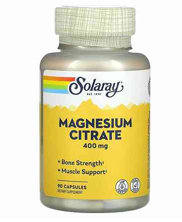 Цитрат магнію (Magnesium Citrate) 400 мг 180 капсул Київ