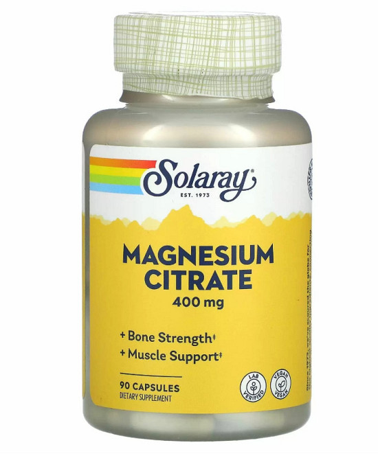 Цитрат магния (Magnesium Citrate) 400 мг 180 капсул Київ - фото 2