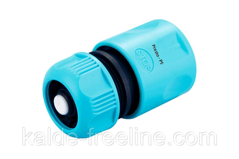 Конектор Presto-PS для шланга 1/2-5/8 дюйма з аквастопом (7729) Харьков - изображение 1