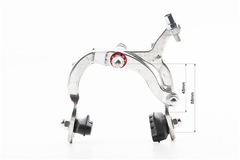 Гальмо ROAD V-brake кліщового типу, переднє+заднє, хід колодки 48-68мм, алюмінієве Киев - изображение 3