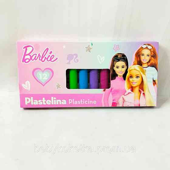 Пластилін Barbie 12шт. Львів