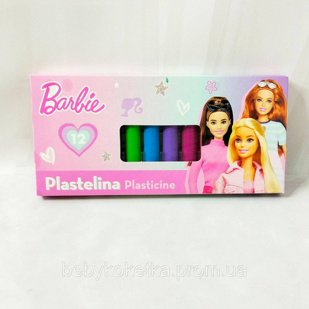Пластилін Barbie 12шт. Львів - фото 1