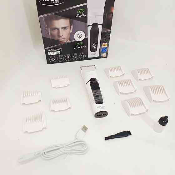 Машинка для стрижки волос беспроводная ADLER, Электробритва для стрижки головы Триммер висков BF-58 Львов