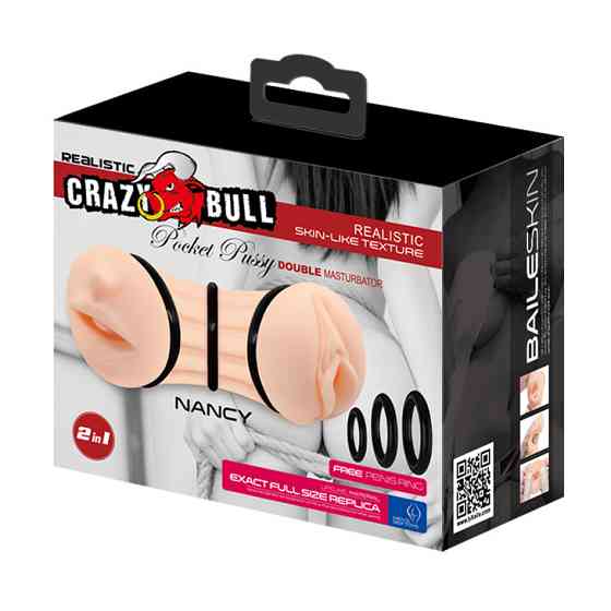 Мастурбатор - Crazy Bull Nancy Pocket Pussy Sex Aura Київ