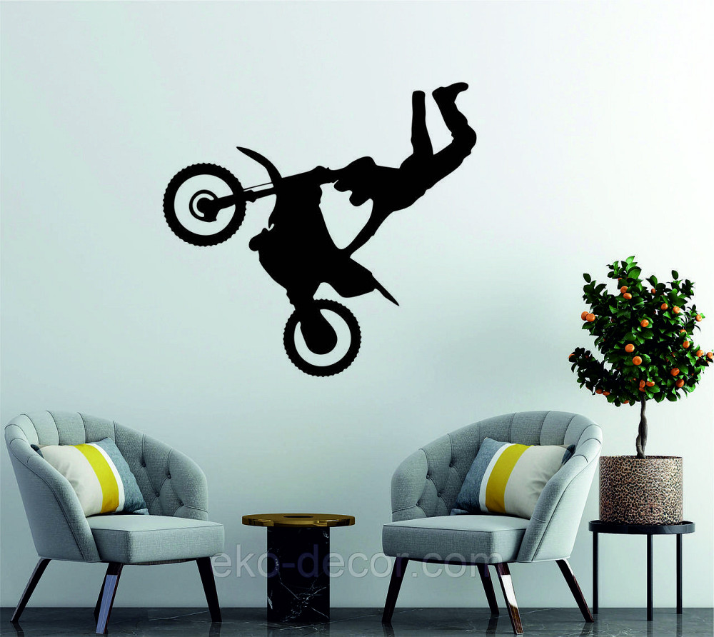 Декоративне настінне Панно «Мотофрістайл», Декор на стіну Київ - фото 3