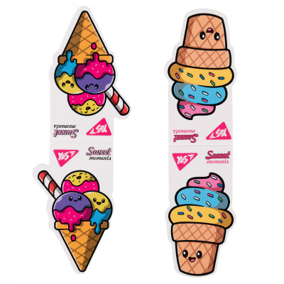 Закладки для книг Yes магнітні Sweet Cream Ice cream, 2шт (708115) Вінниця - фото 2