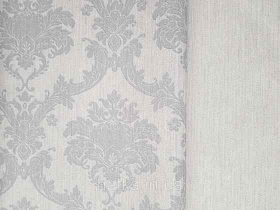 Обои виниловые на флизелине Rasch Ornament 1.06х10 вензеля завитки классика серые 973143 Киев