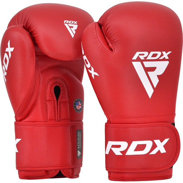 Боксерські рукавиці RDX AS2 RED-12 унцій (капа в комплекті) Кам'янське - фото 3