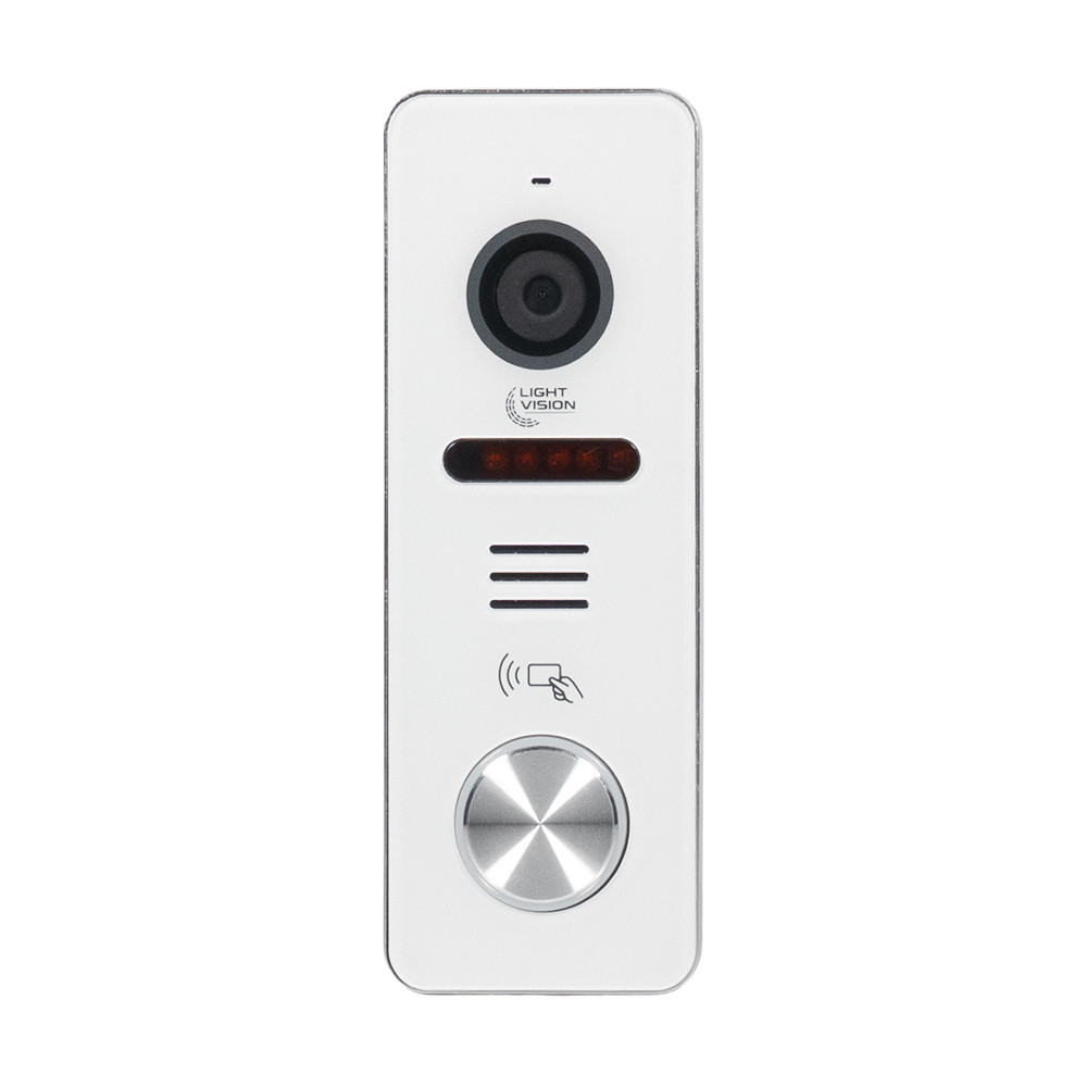 Відеопанель Light Vision RIO FHD(RF) Silver зі зчитувачем Mifare (82-00222) Київ - фото 17