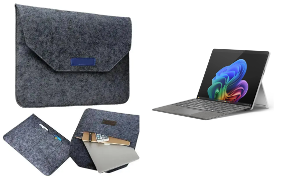 Сумка Wool із войлока для планшета Microsoft Surface 11 Pro Copilot+ Київ